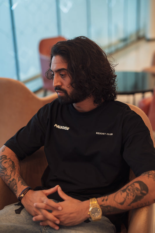 RESORT CLUB TEE BLACK