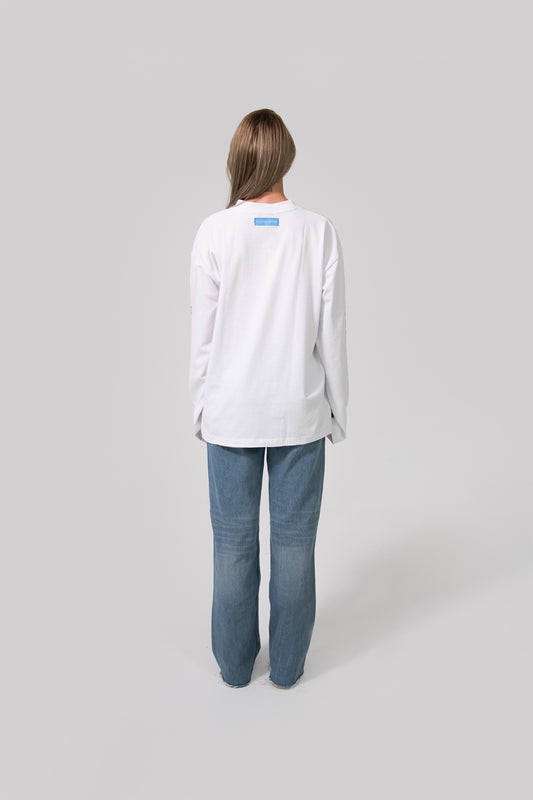 MOTORSPORT LONGSLEEVE WIT