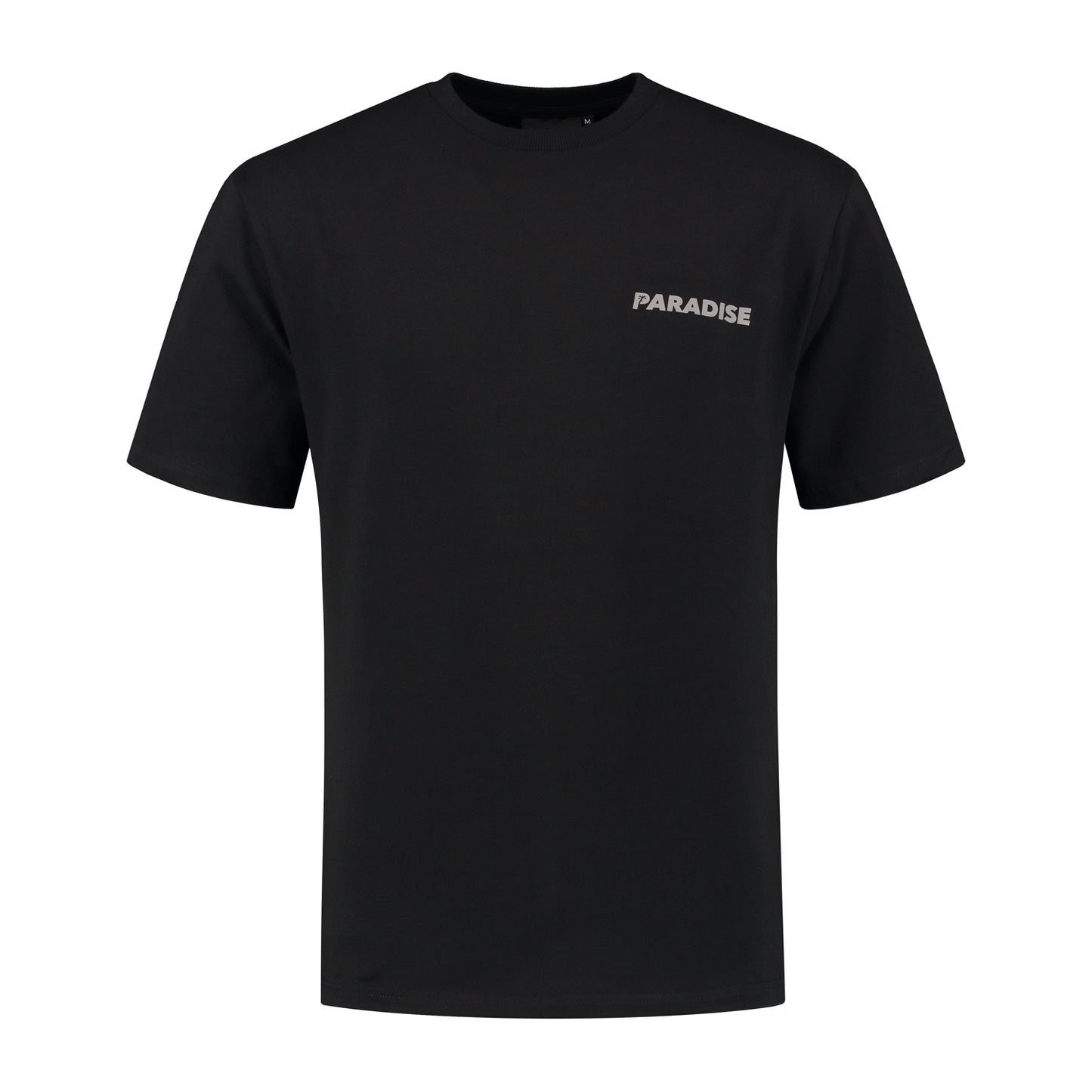 basic T-shirt Zwart